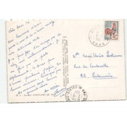 HOUPLINES: souvenir 4 vues vue aérienne 10X15 - très bon etat