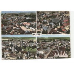 HASPRES: 4 vues vue aérienne 10X15 - très bon etat