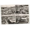 HALLUIN: le centre, vue d'ensemble, la lys, l'église saint-alphonse vue aérienne 10X15 - très bon etat