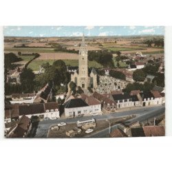 HERZEELE: vue générale vue aérienne 10X15 - très bon etat