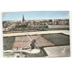 HONDSCHOOTE: le moulin vercruyce vue aérienne 10X15 - très bon etat
