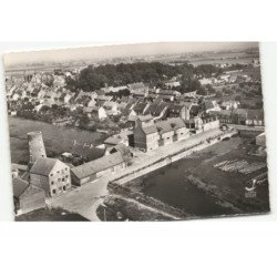HONDSCHOOTE: tour delabaère vue aérienne 10X15 - très bon etat