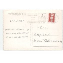 HONDSCHOOTE: vue aérienne 10X15 - très bon etat