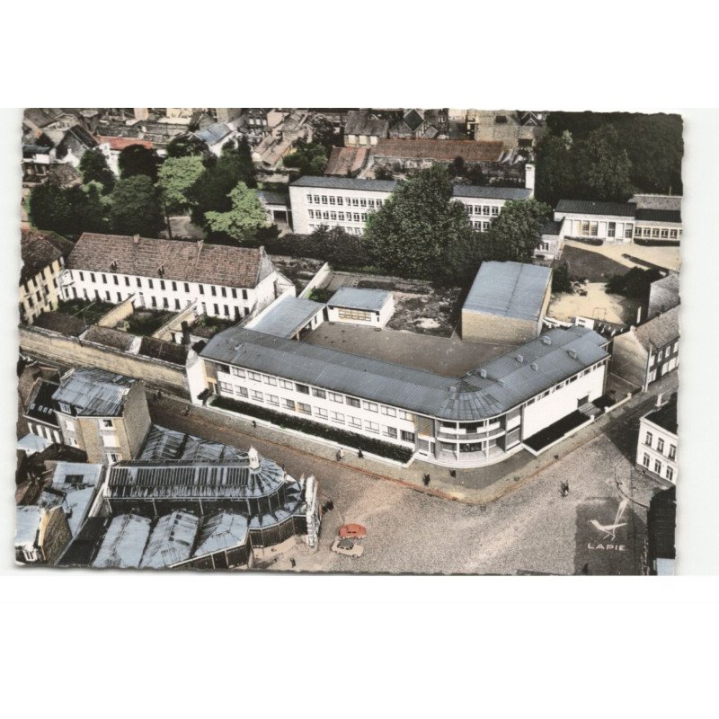 HAZEBROUCK: le groupe moderne vue aérienne 10X15 - très bon etat