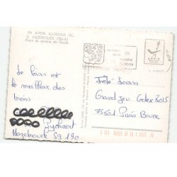 HAZEBROUCK: place du générale de gaulle vue aérienne 10X15 - très bon etat