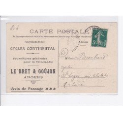 ANGERS: cycles continental, montage des cadres - très bon état