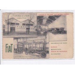 LEVALLOIS PERRET: fabbrica italiana automobili-torino garage réparations pièces rechange accessoires fiat- très bon état