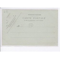 LIBOURNE: course "paris-madrid" voiture n°125 de M. Delaney après le panache à simoneau - très bon état