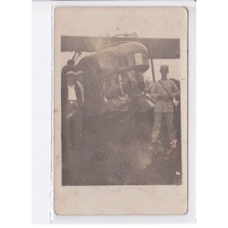 CASTELNAU D'AUZAN: cabarret escalans, aviation, 3 CPA - état