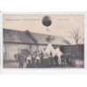 OUCQUES-la-JOYEUSE: cavalcade du 21 février 1912, ballon rond à travers l'espace! aviation - très bon état