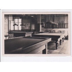 COLMAR: académie de billard "au cor de chasse", vue partielle de la salle, 38 rue de turckheim - très bon état