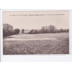 PORNIC: la noëveillard, hôtel de la plage et du golf, le golf vers les grandes vallées - très bon état