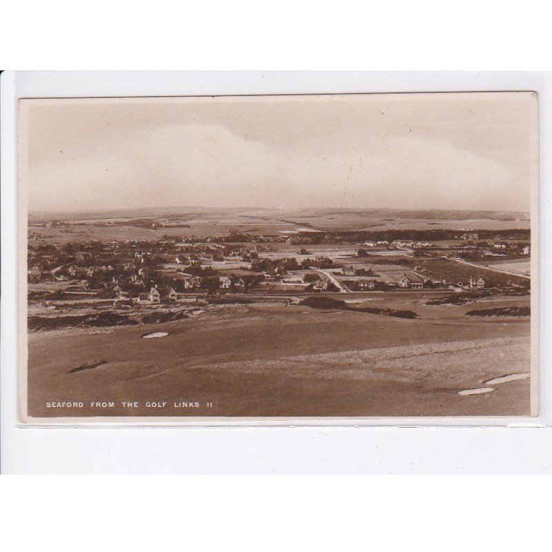 SPORTS: golf, seaford from the golf links - très bon état
