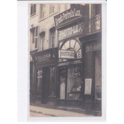 METZ: lot de 9CPA avec autographe thevenon, atelier photographie photo-lux, P. Collignon cordonnerie - très bon état