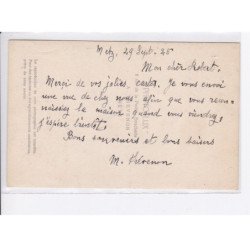 METZ: lot de 9CPA avec autographe thevenon, atelier photographie photo-lux, P. Collignon cordonnerie - très bon état