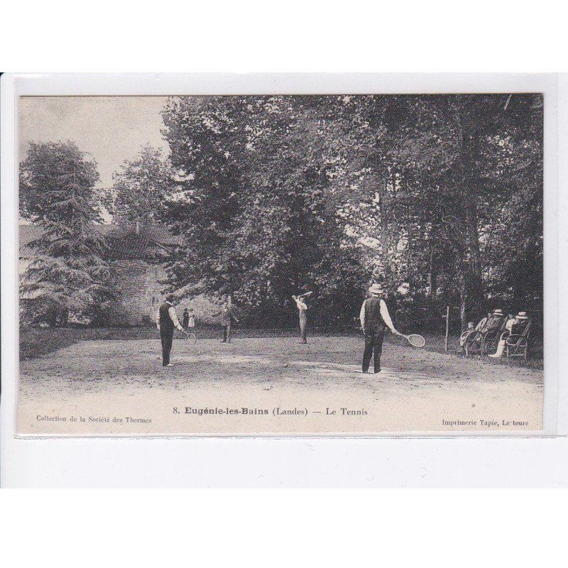 EUGENIE-les-BAINS: le tennis, sports - très bon état