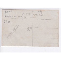 VICHY: champ de courses,, attelage cheval - état