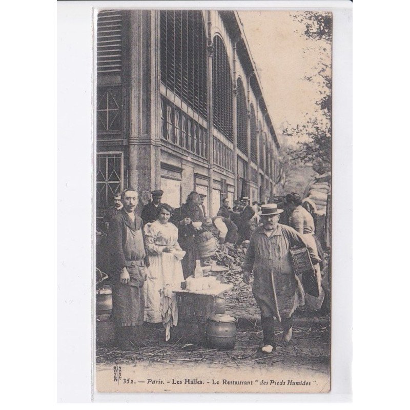 PARIS: 75001 les halles le restaurant "des pieds humides" - état