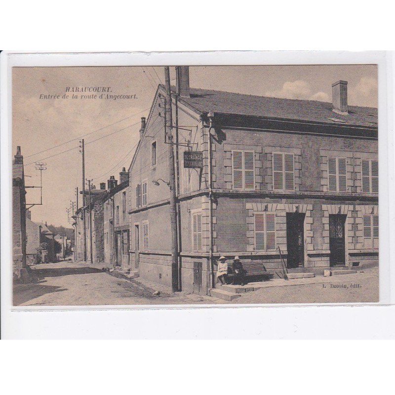 MAUBEUGE: entrée de la route d'angecourt - très bon état