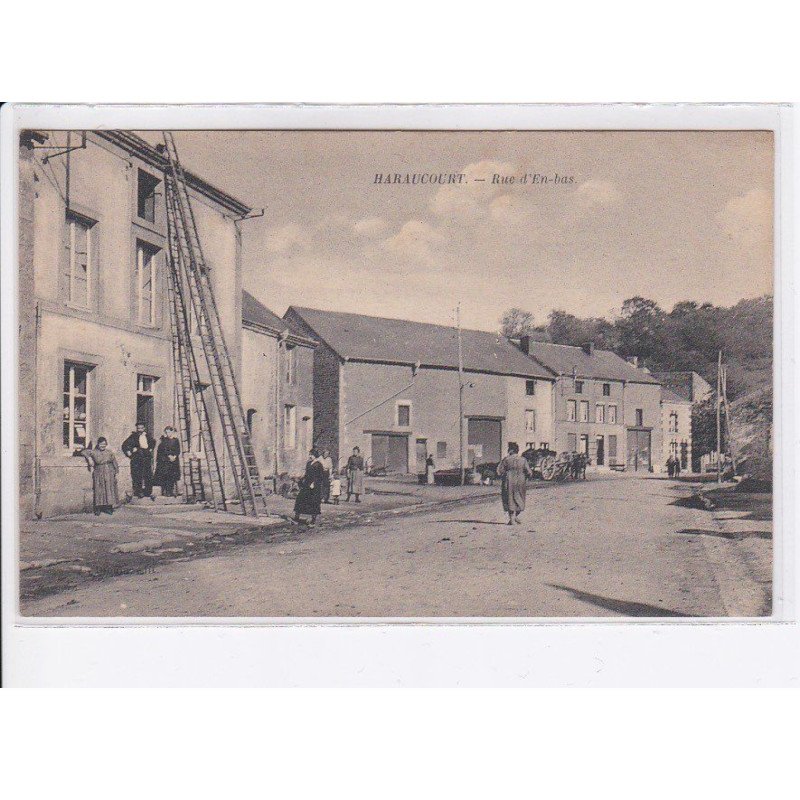 HARAUCOURT: rue d'en-bas - très bon état
