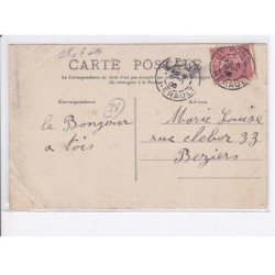 LA SALVETAT: arrivée du courrier, attelage - état