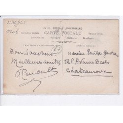 LIMOGES: les petits métiers de la rue, marchand d'oranges - très bon état