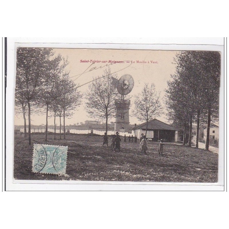 SAINT-TRIRIER-sur-MOIGNANS : le moulin a vent - tres bon etat