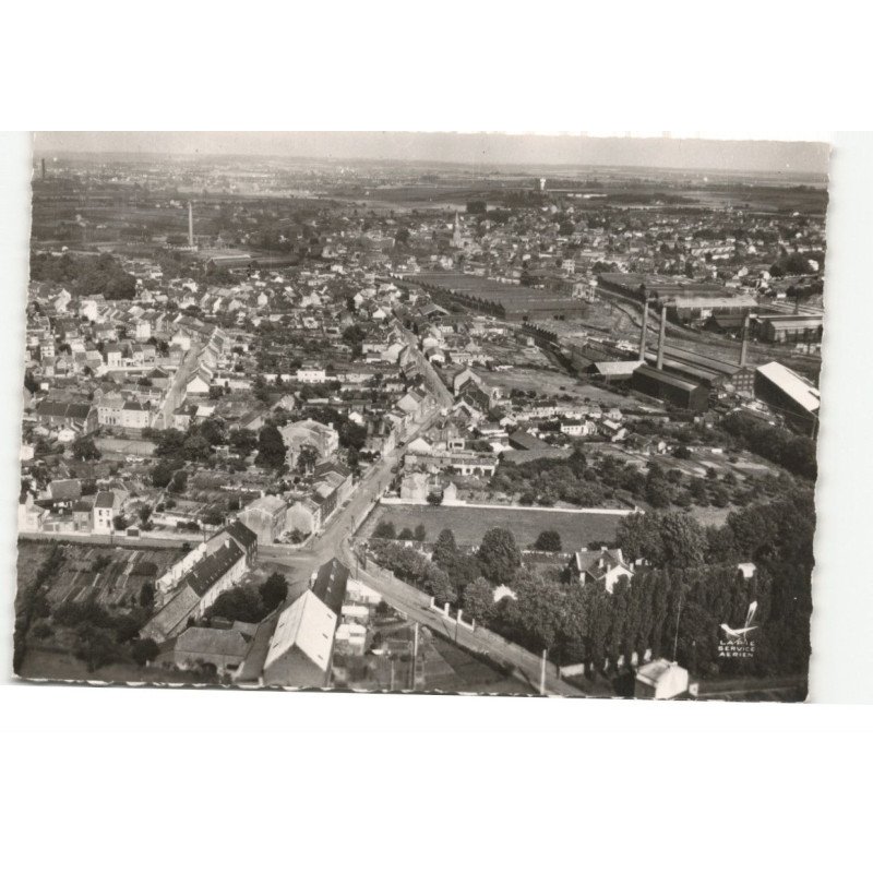 HAUTMONT: vue générale, vue aérienne, 11X15 - très bon état
