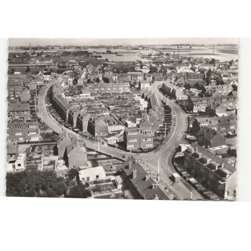 HAUBOURDIN: la cité, vue aérienne, 11X15 - très bon état