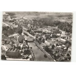 HAUBOURDIN: le canal, la deule, vue aérienne, 11X15 - très bon état