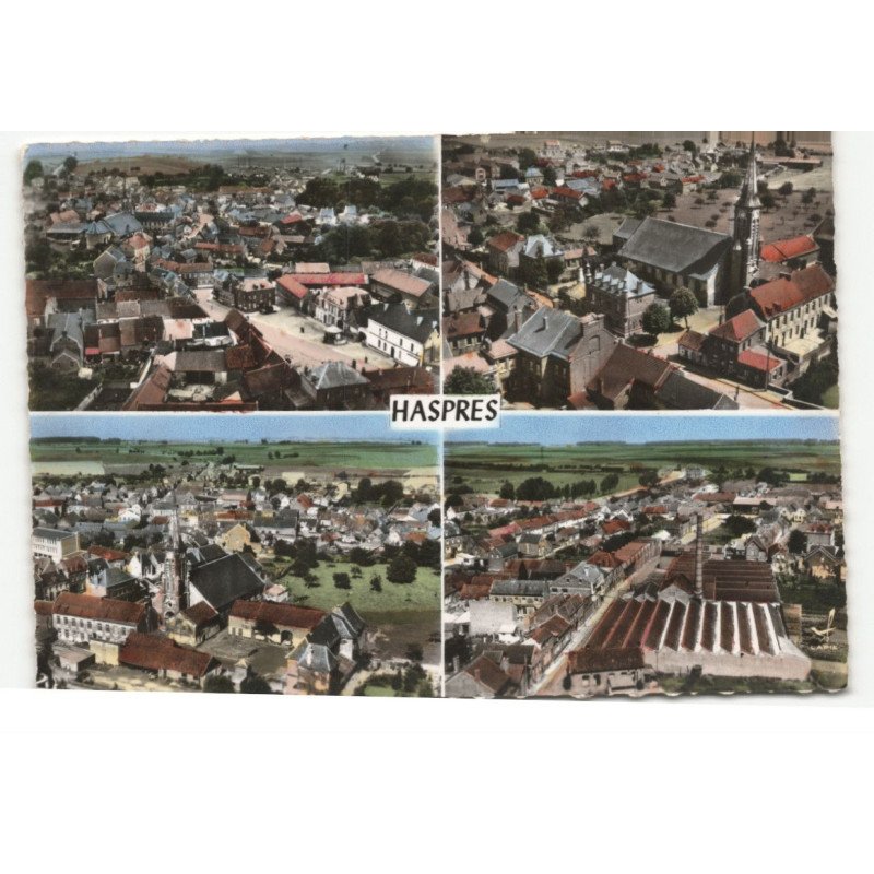 HASPRES: vue aérienne, 11X15 - très bon état
