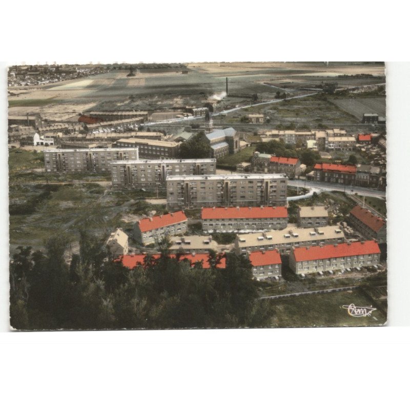 HAUBOURDIN: les H.L.M. vue aérienne 11X15 - très bon état