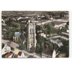 HAZEBROUCK: église saint-eloi vue aérienne 11X15 - très bon état