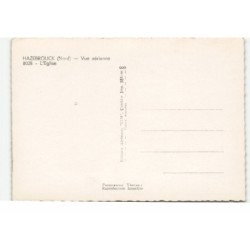 HAZEBROUCK: l'église vue aérienne 11X15 - très bon état