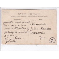 LE MARTINET: la gare et l'église - très bon état