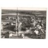 HERLIES: l'église, rue du bourg vue aérienne 11X15 - très bon état