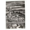 HONDSCHOOTE: l'église vue aérienne 11X15 - très bon état