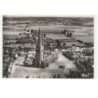 HONDSCHOOTE: l'église vue aérienne 11X15 - très bon état