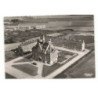 HOUPLINES: l'hôtel de villen les H.L.M. vue aérienne 11X15 - très bon état