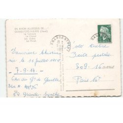 GRAND-FORT-PHILIPPE: le calvaire le chenal les jetées le minek vue aérienne 11X15 - très bon état