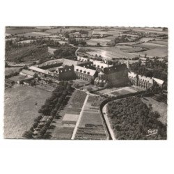 GODEWAESVELDE: abbaye sainte-marie du mont, mont des cats vue aérienne 11X15 - très bon état