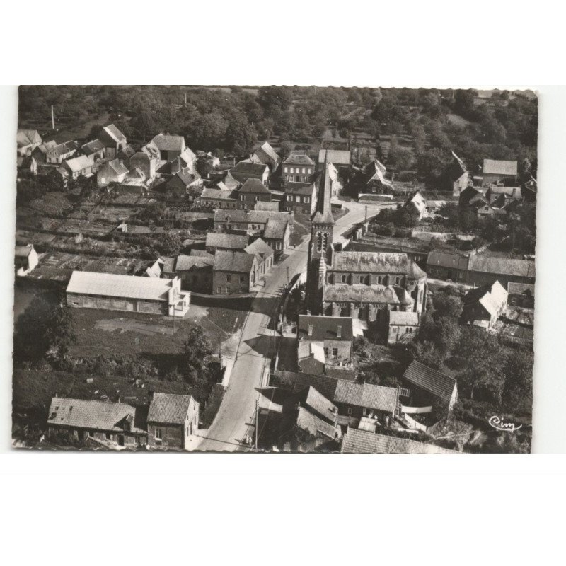 GHISSIGNIES: vue générale vue aérienne 11X15 - très bon état