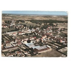 GHYVELDE: vue générale vue aérienne 11X15 - très bon état