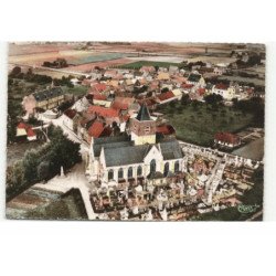 HAVERSKERQUE: vue générale vue aérienne 11X15 - très bon état