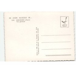 GRAVELLINES: vue générale vue aérienne 10X15 - très bon état