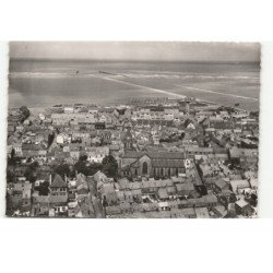 GRAND-FORT-PHILIPPE: panorama vers les jetées vue aérienne 10X15 - très bon état