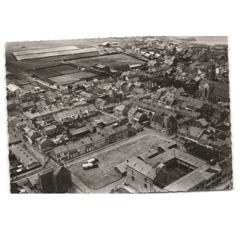 GRAND-FORT-PHILIPPE: vue générale vue aérienne 10X15 - très bon état