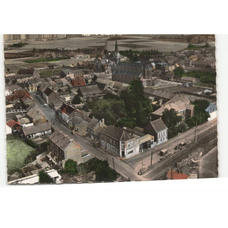 GODEWAERSVELDE: vue d'ensemble vue aérienne 10X15 - très bon état