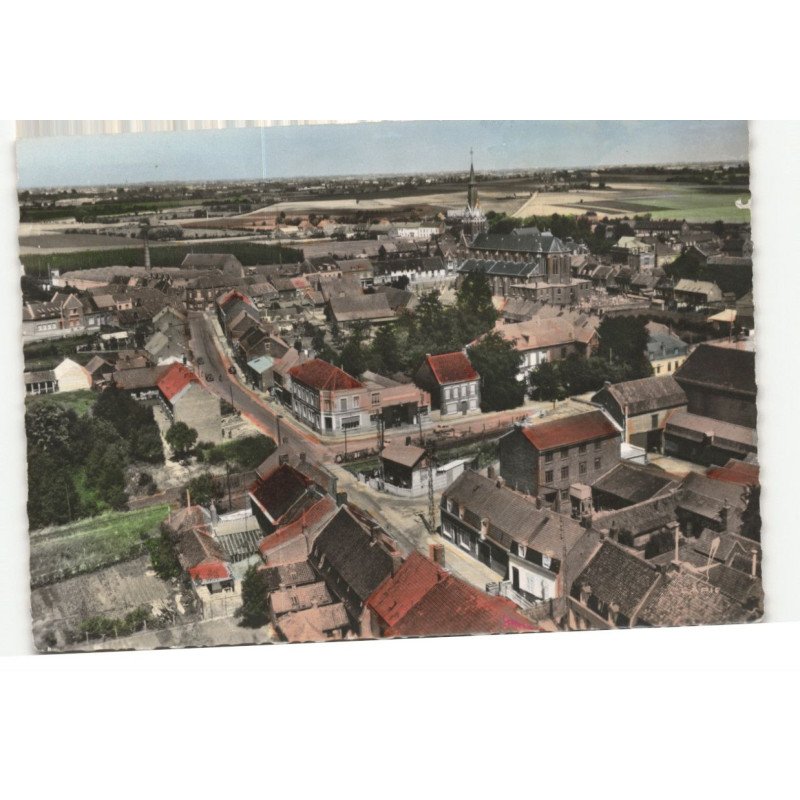 GODWAERSVELDE: vue panoramique vue aérienne 10X15 - très bon état
