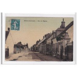 ATHIES-sous-LAON : rue de l'eglise - tres bon etat